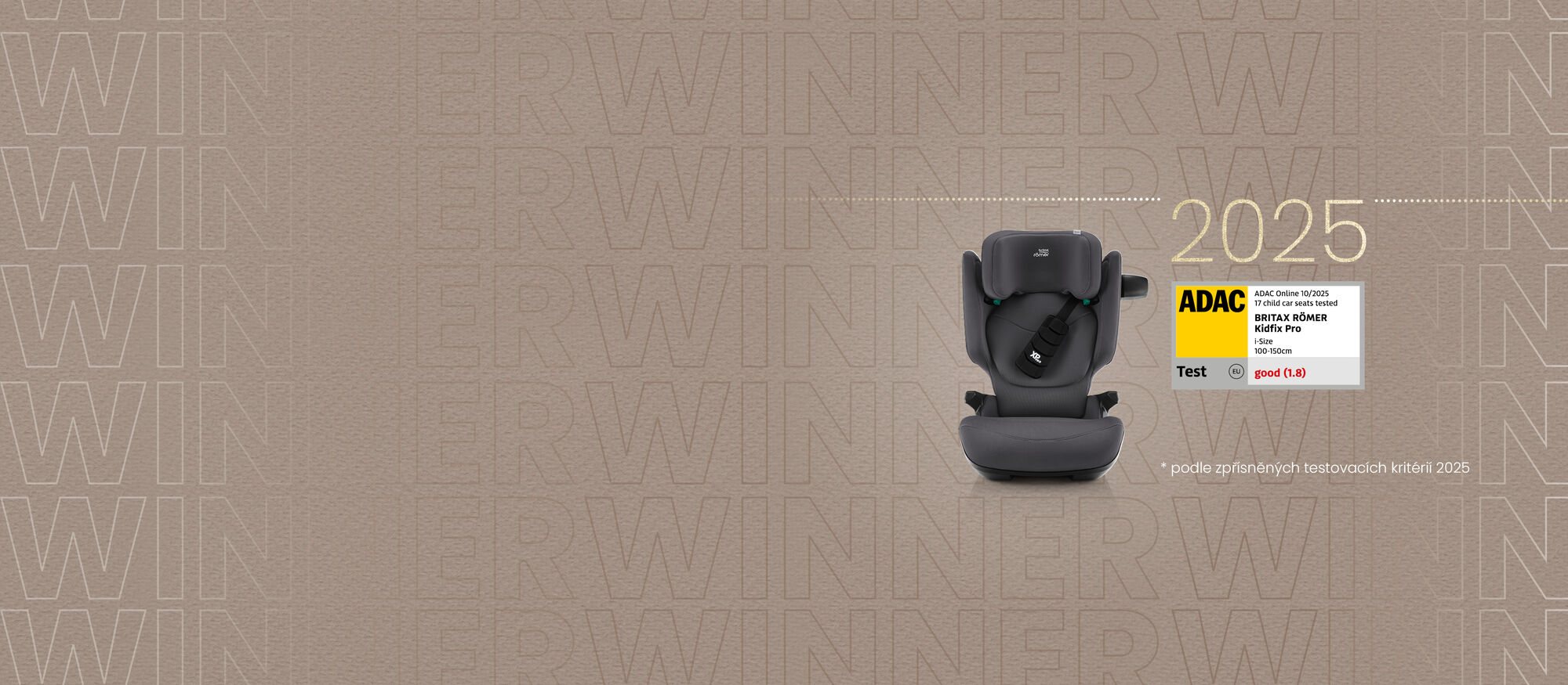 NEJLEPŠÍ SEDADLO VE SVÉ TŘÍDĚ*